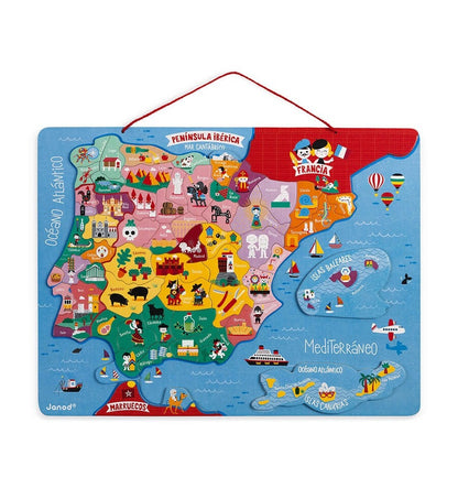 Mapa Magnético de la Península Ibérica