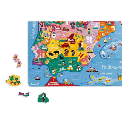 Mapa Magnético de la Península Ibérica