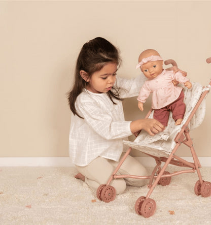 Metal doll's pram