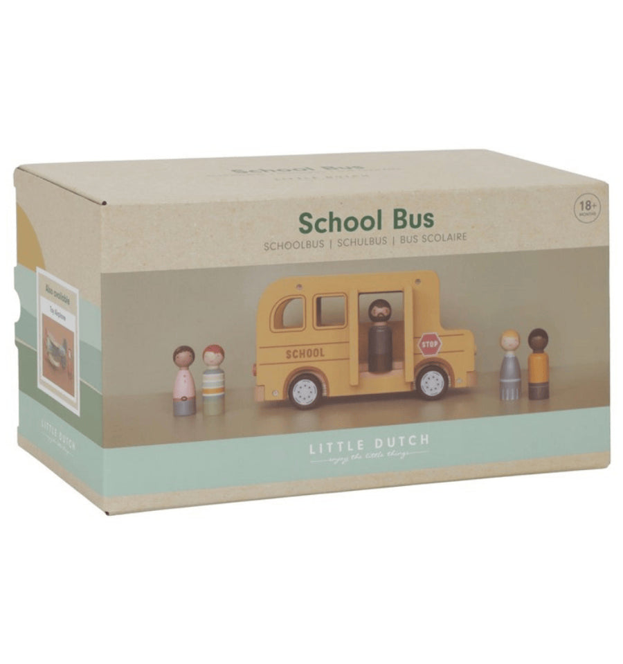 Bus escolar con Muñecos