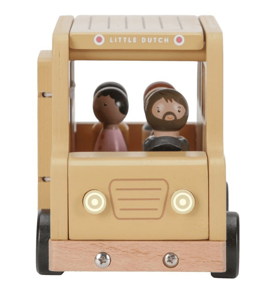 Bus escolar con Muñecos