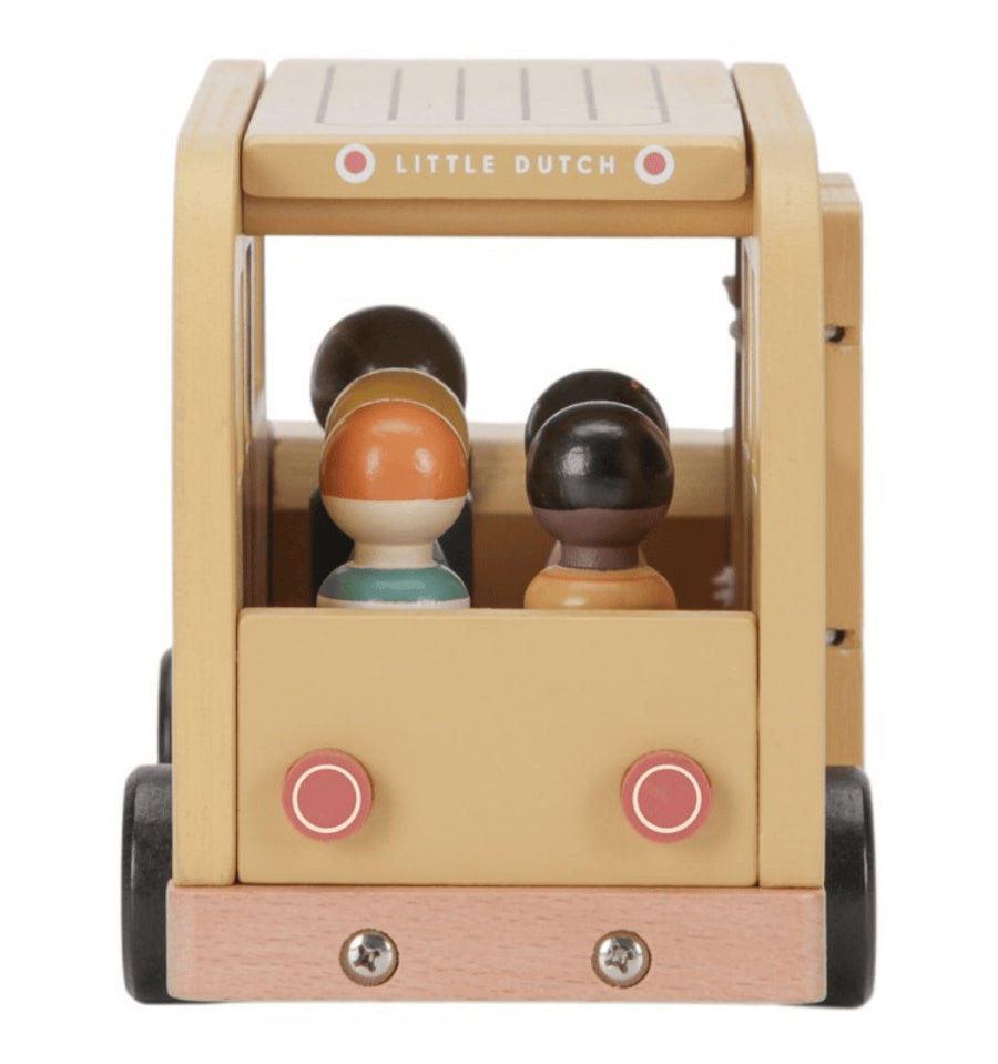 Bus escolar con Muñecos