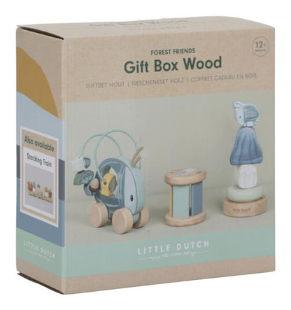 Forest Friends wooden gift box