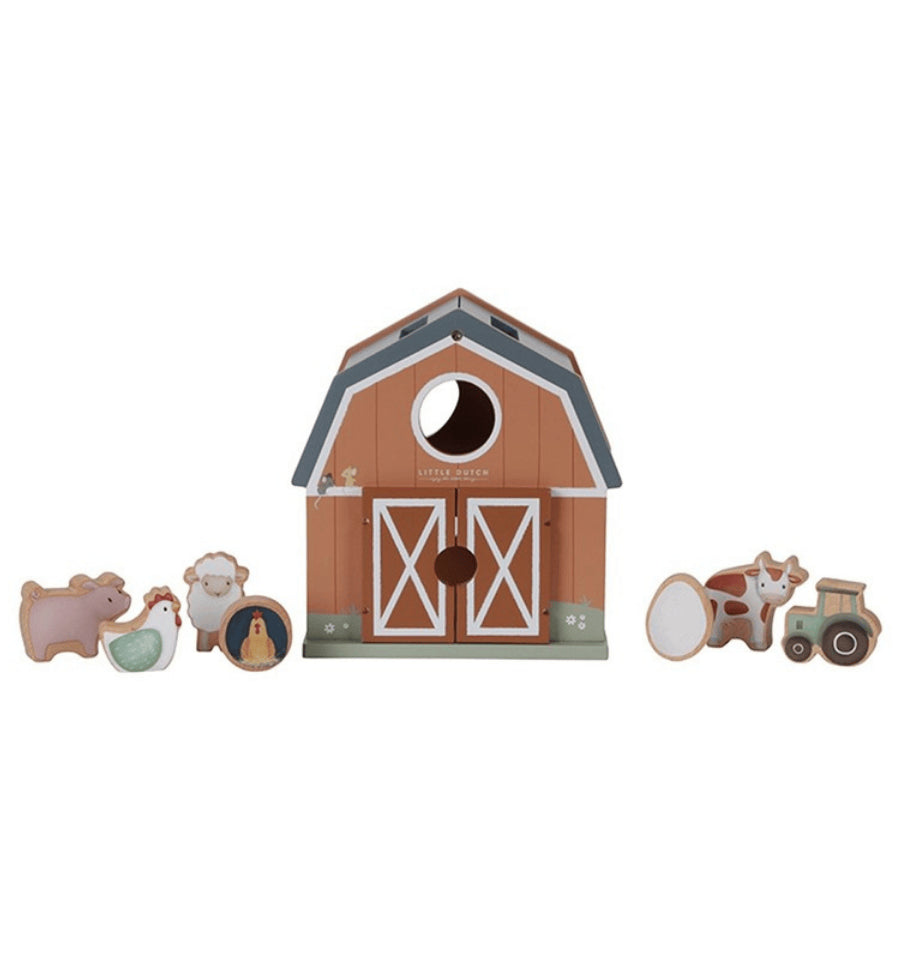 Encaja las formas Pequeña Granja