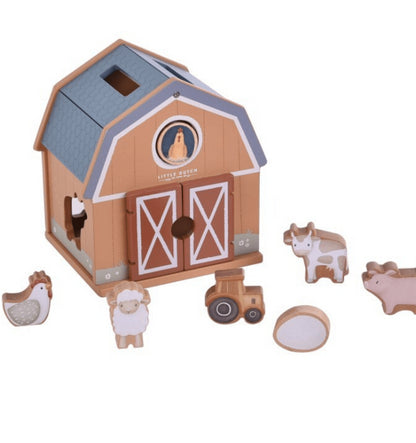 Encaja las formas Pequeña Granja