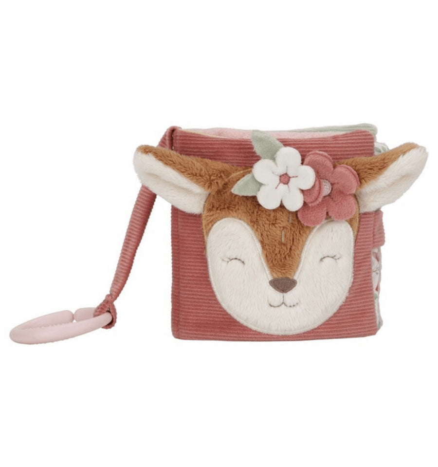 Livro de atividades Forest Friends com capa mole e argolas