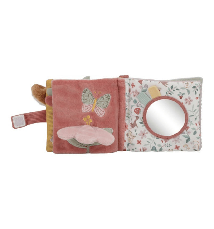 Livro de atividades Forest Friends com capa mole e argolas