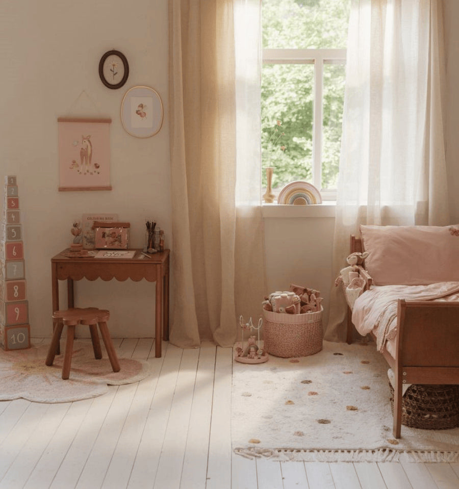 Cubo de atividades macio Fairy Garden