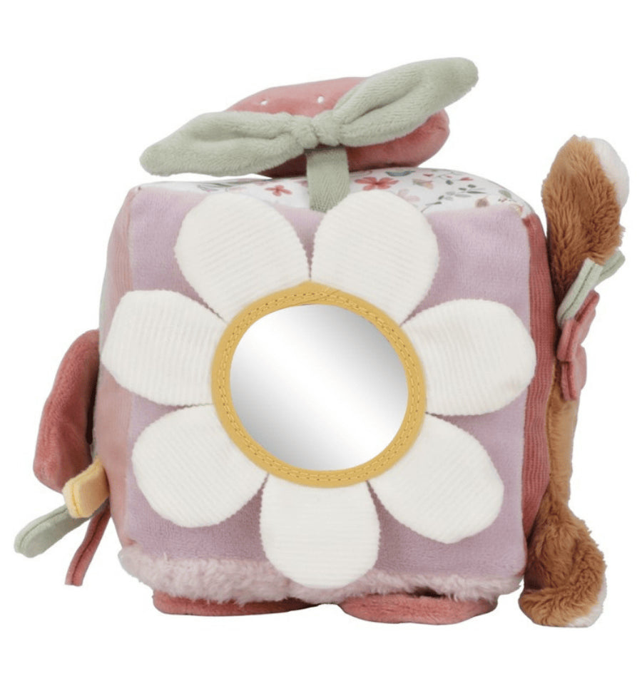 Cubo de atividades macio Fairy Garden