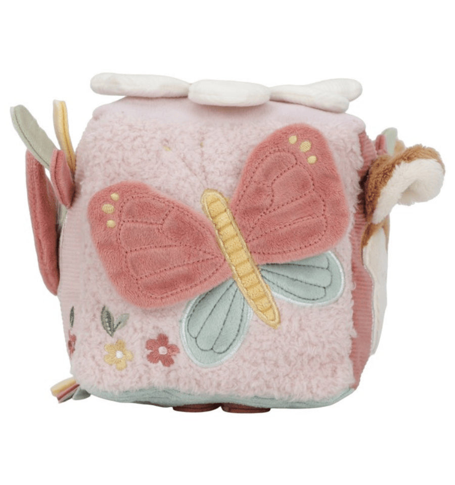 Cubo de atividades macio Fairy Garden
