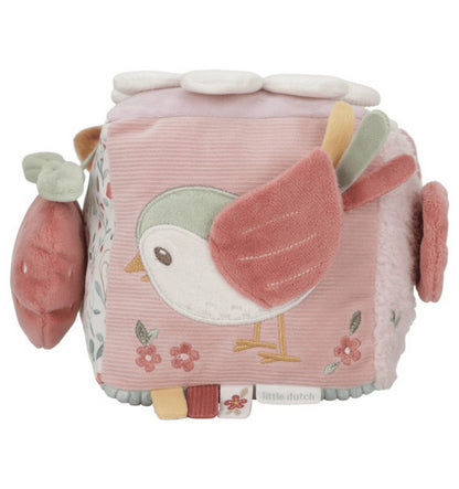 Cubo de atividades macio Fairy Garden