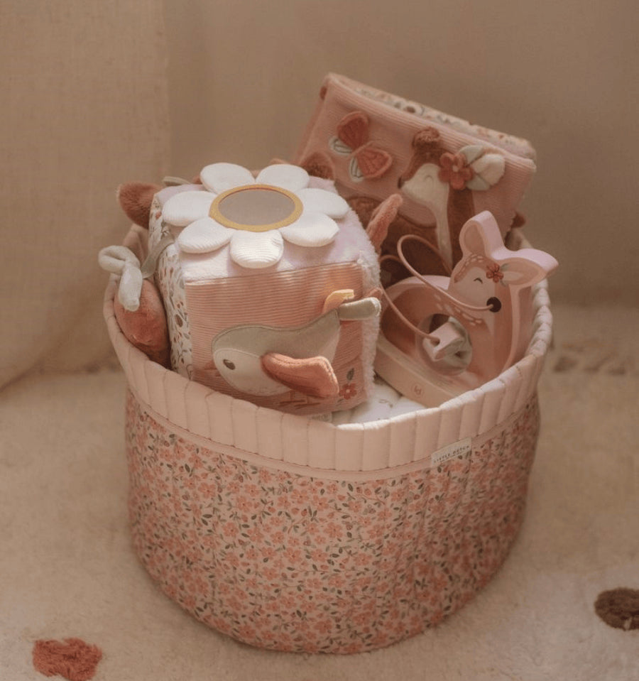 Cubo de atividades macio Fairy Garden