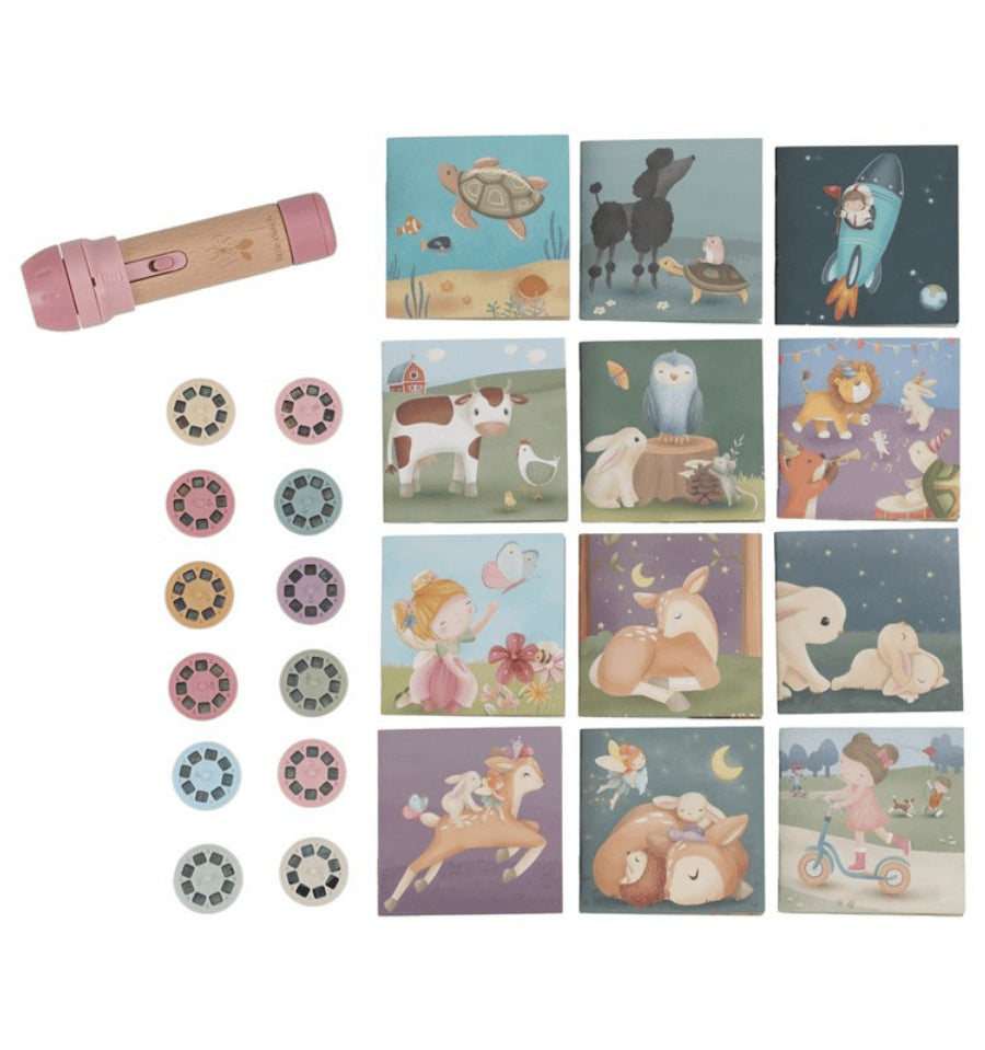 Pink Flashlight Projector