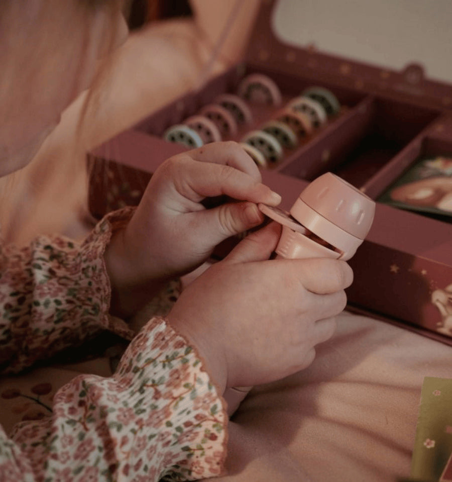 Pink Flashlight Projector