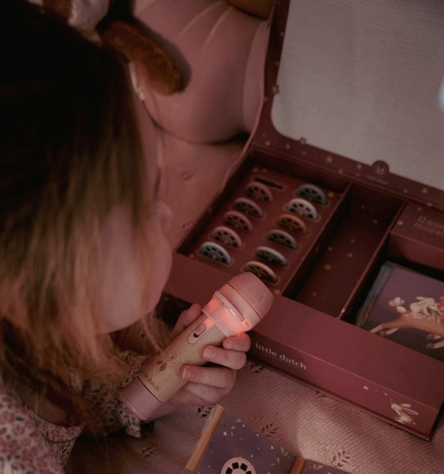 Pink Flashlight Projector