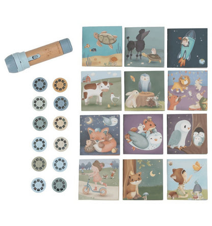 Proyector Linterna Azul