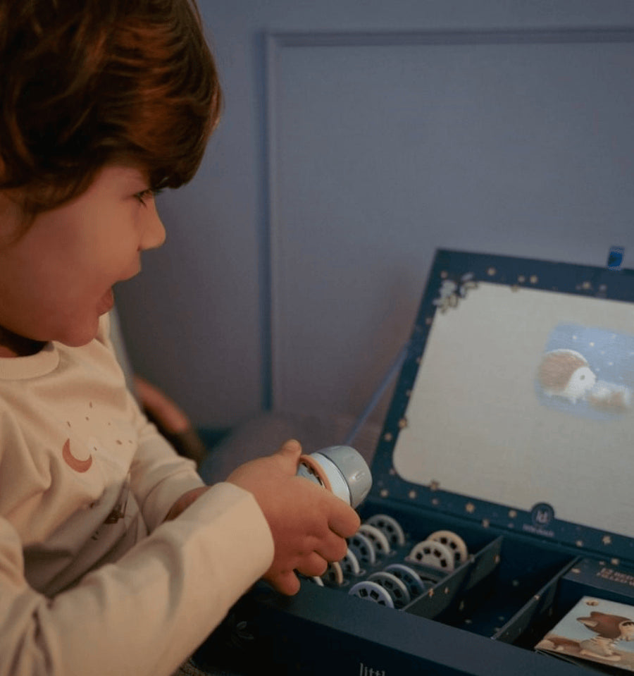 Proyector Linterna Azul