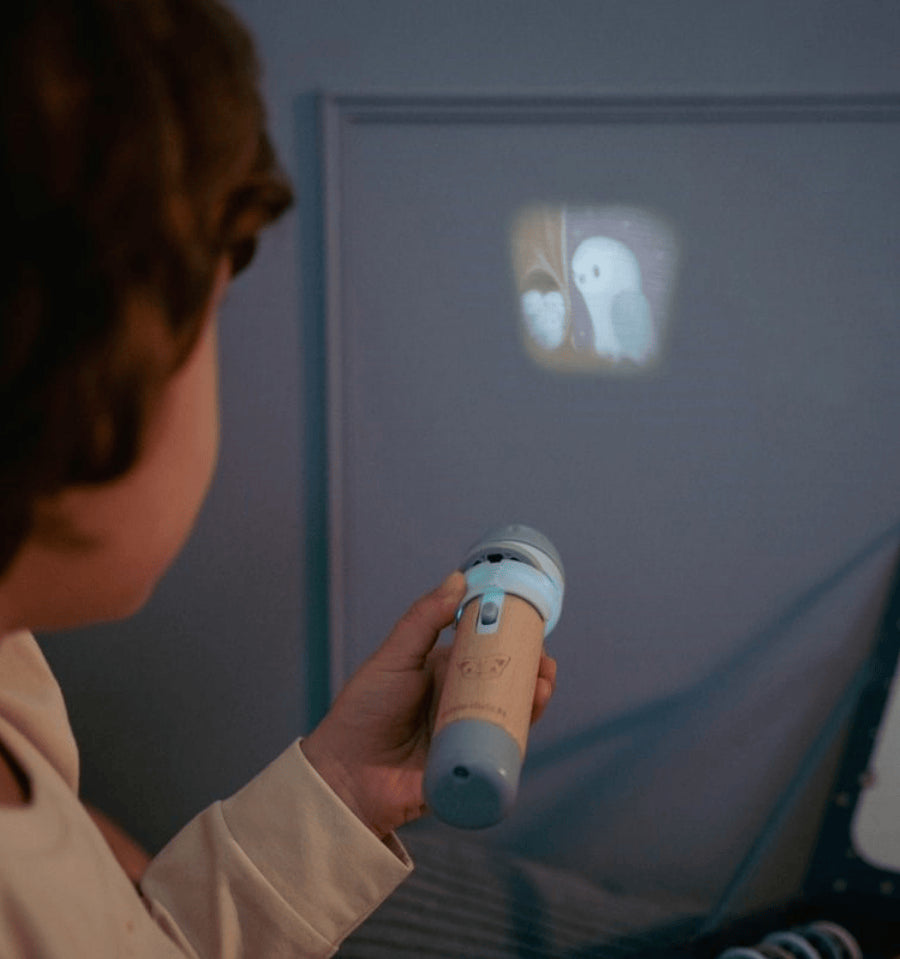 Proyector Linterna Azul