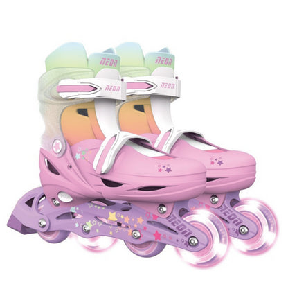 Neon Rainbow Combo Skates 30-33