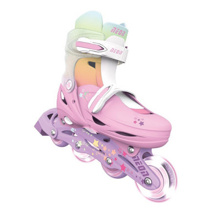 Neon Rainbow Combo Skates 30-33
