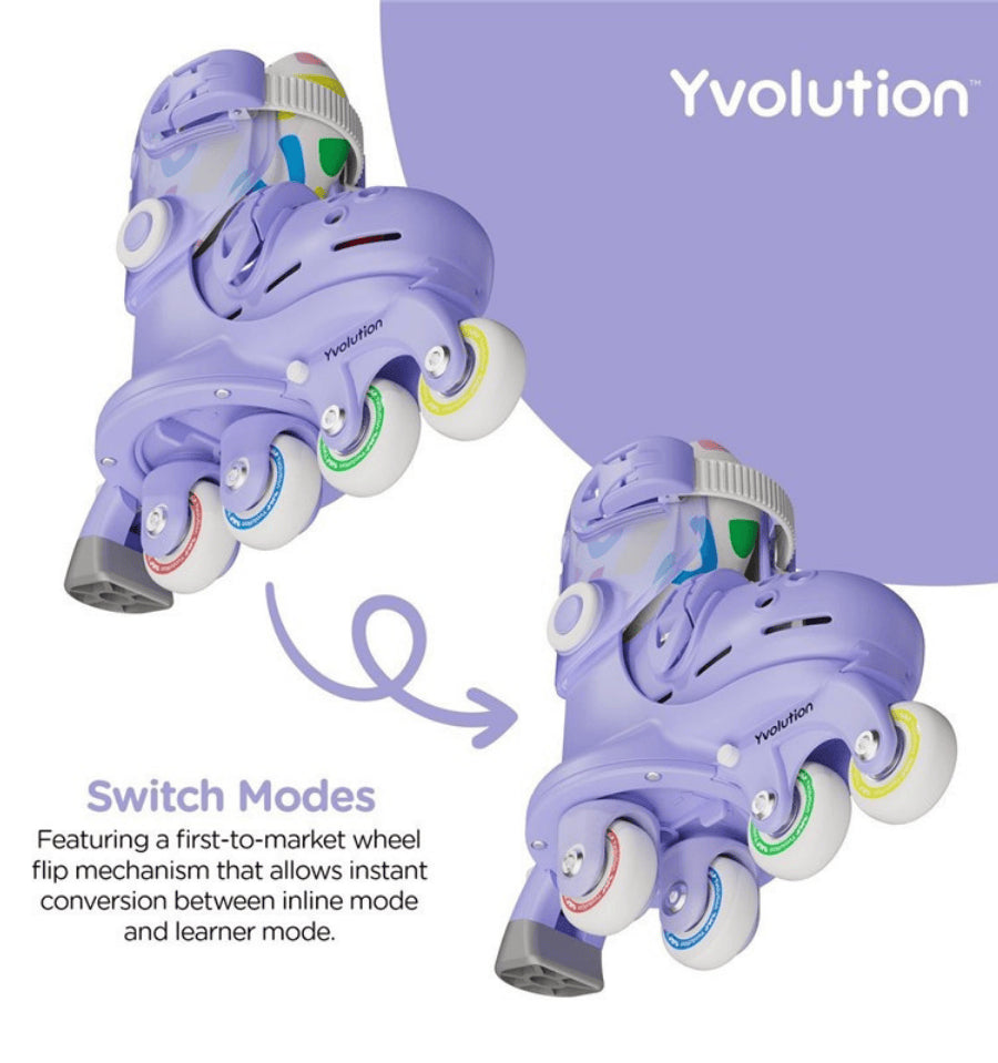 Twista Purple Skates Size 23-28