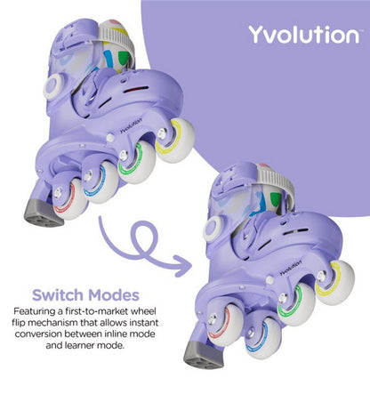 Twista Purple Skates Size 23-28