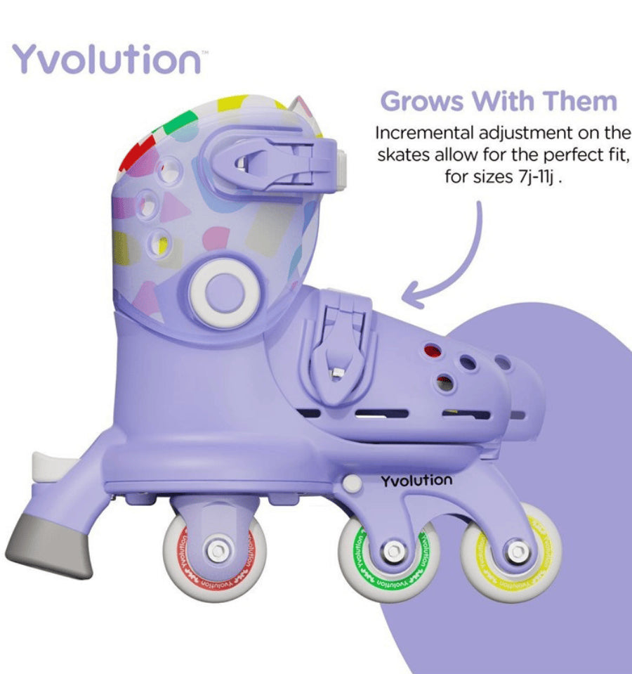 Twista Purple Skates Size 23-28