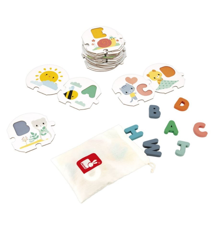 Puzzle Mi primer Abecedario en Francés