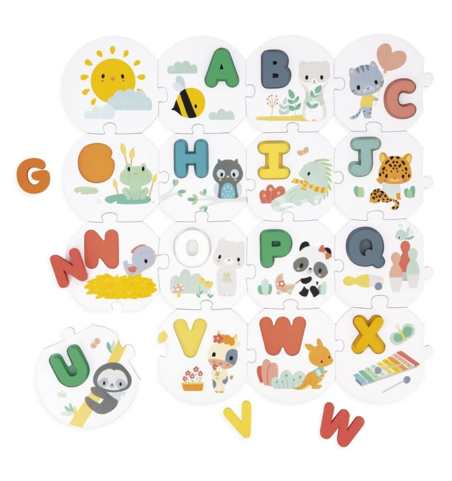 Puzzle Mi primer Abecedario en Francés