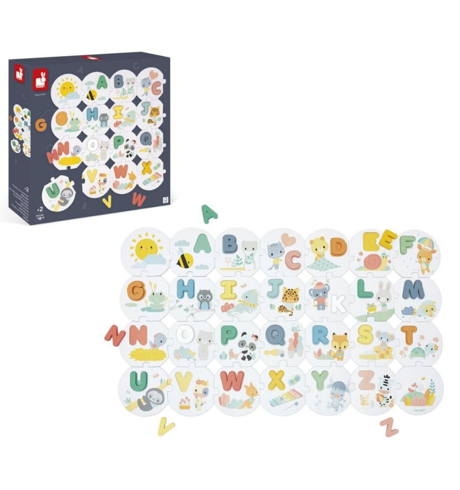 Puzzle Mi primer Abecedario en Francés