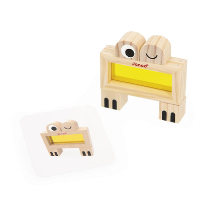 Set of 12 translucent blocks