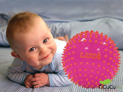 Pelotas de estimulación sensorial Fucsia-Rojo