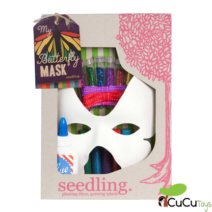 Máscara de borboleta para desenhar, brinquedo criativo