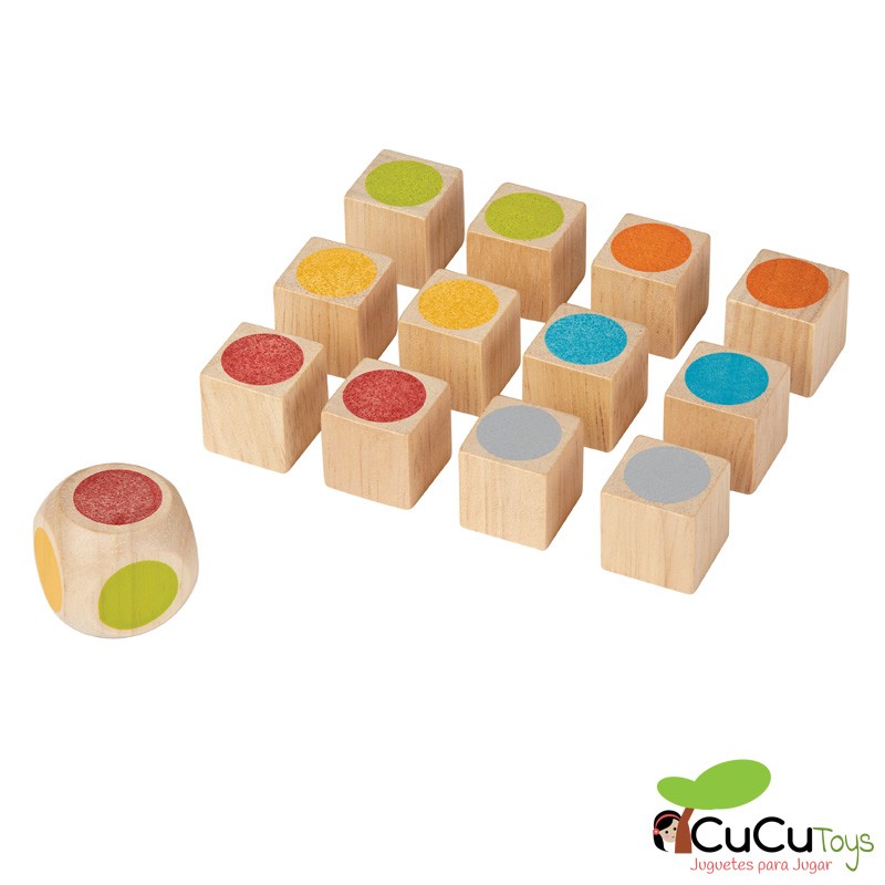 Tin Memory Game, Wooden Toy