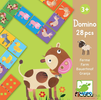 Dominó de fazenda reversível