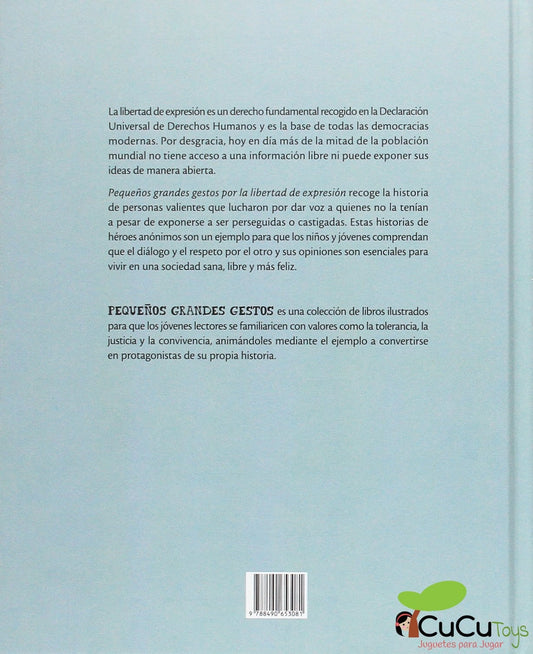 Small Great Gestures for Freedom of Expression