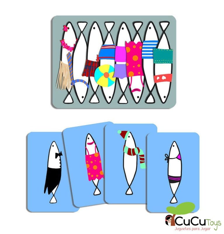 Sardines, juego de cartas
