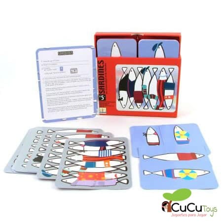 Sardines, juego de cartas