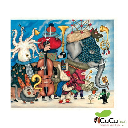 Orquesta fantasía, puzzle de galería 500 pz
