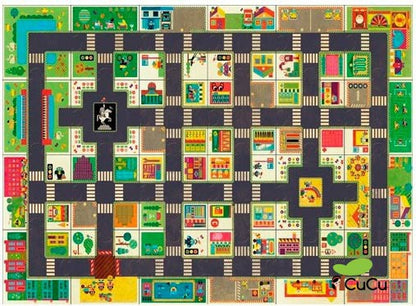 La ciudad, puzzle gigante 24 pz