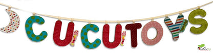 Fabric tape for alphabet letters