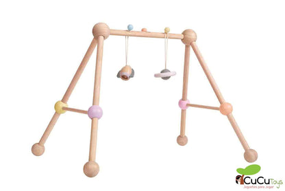 Baby gym in pastel tones