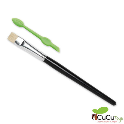 A Luz das Sereias, pintura com glitter