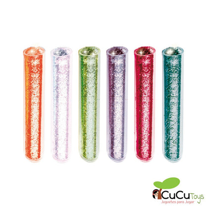 A Luz das Sereias, pintura com glitter