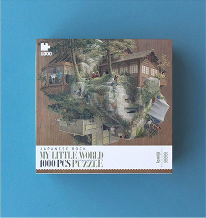 Rock japonês, quebra-cabeça de 1000 peças