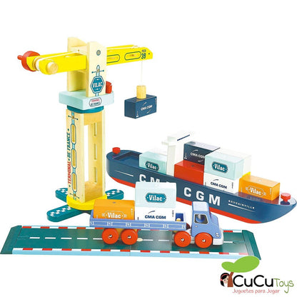 Vilacity magnetic container truck