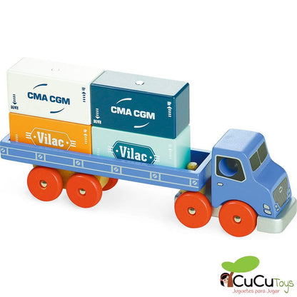 Vilacity magnetic container truck