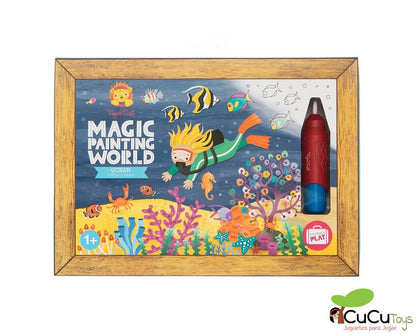 Pintura Mágica - Oceano
