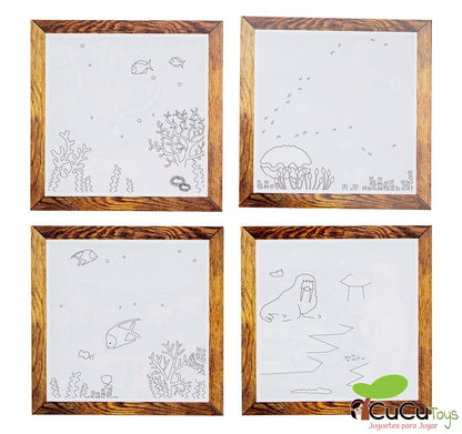 Pintura Mágica - Oceano