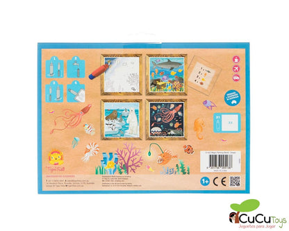 Pintura Mágica - Oceano